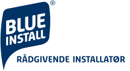 Blue install logo