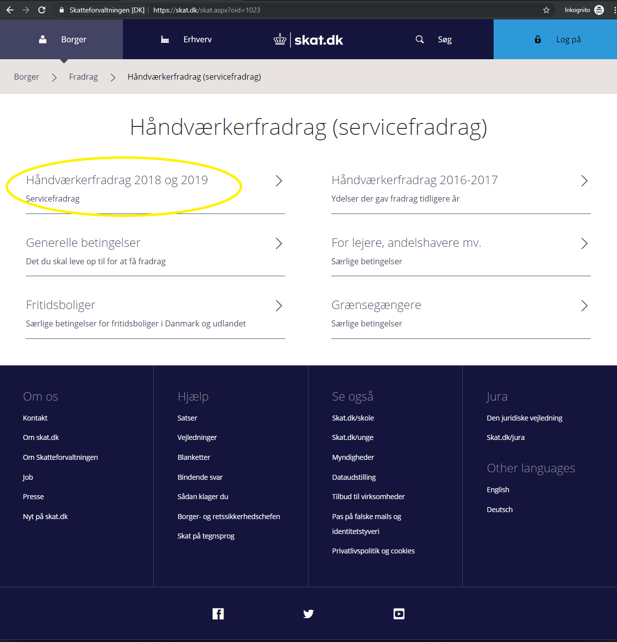 Trin 3 i guiden med håndværkerfradrag