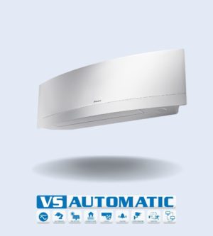 Daikin varmepumpe Emura 25 front
