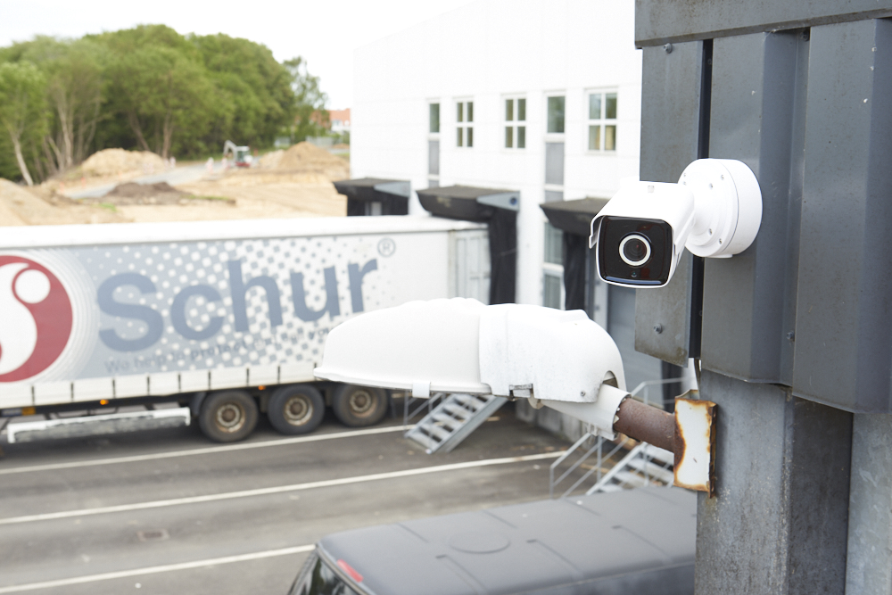 Abus overvågning hos Schur packing