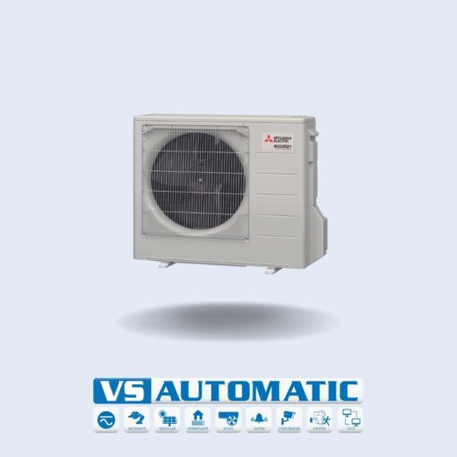 Mitsubishi Ecodan Silent CO2 varmepumpe udedel