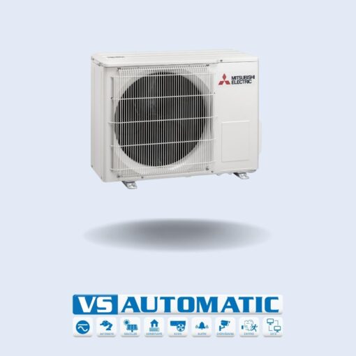 Mitsubishi varmepumpe HR25 COOL inde