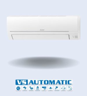 Mitsubishi varmepumpe HR35 COOL front