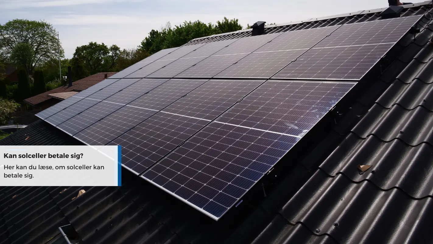 Kan solceller betale sig i 2025