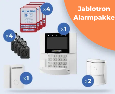 Jablotron alarm slider mobil