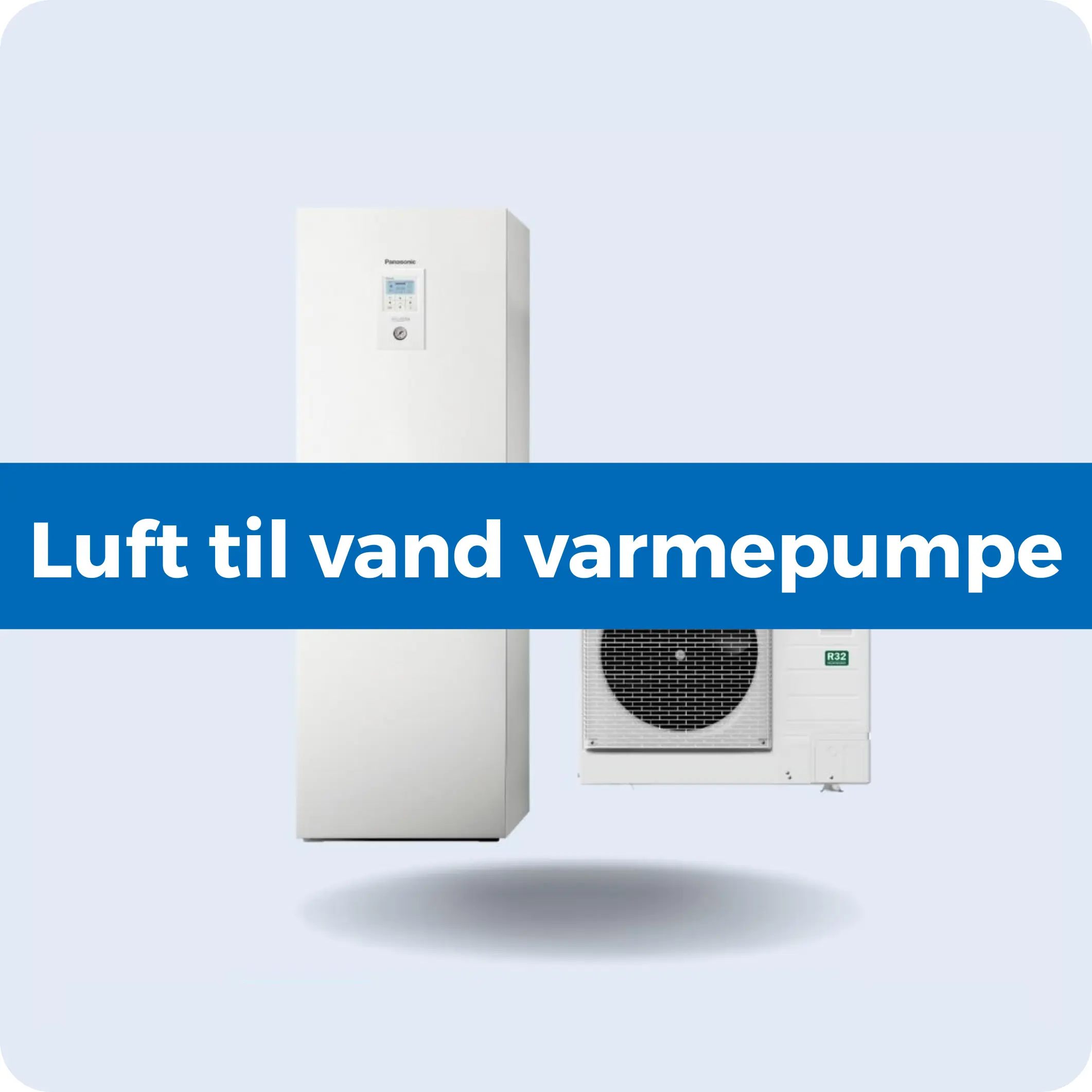 Luft til vand varmepumper