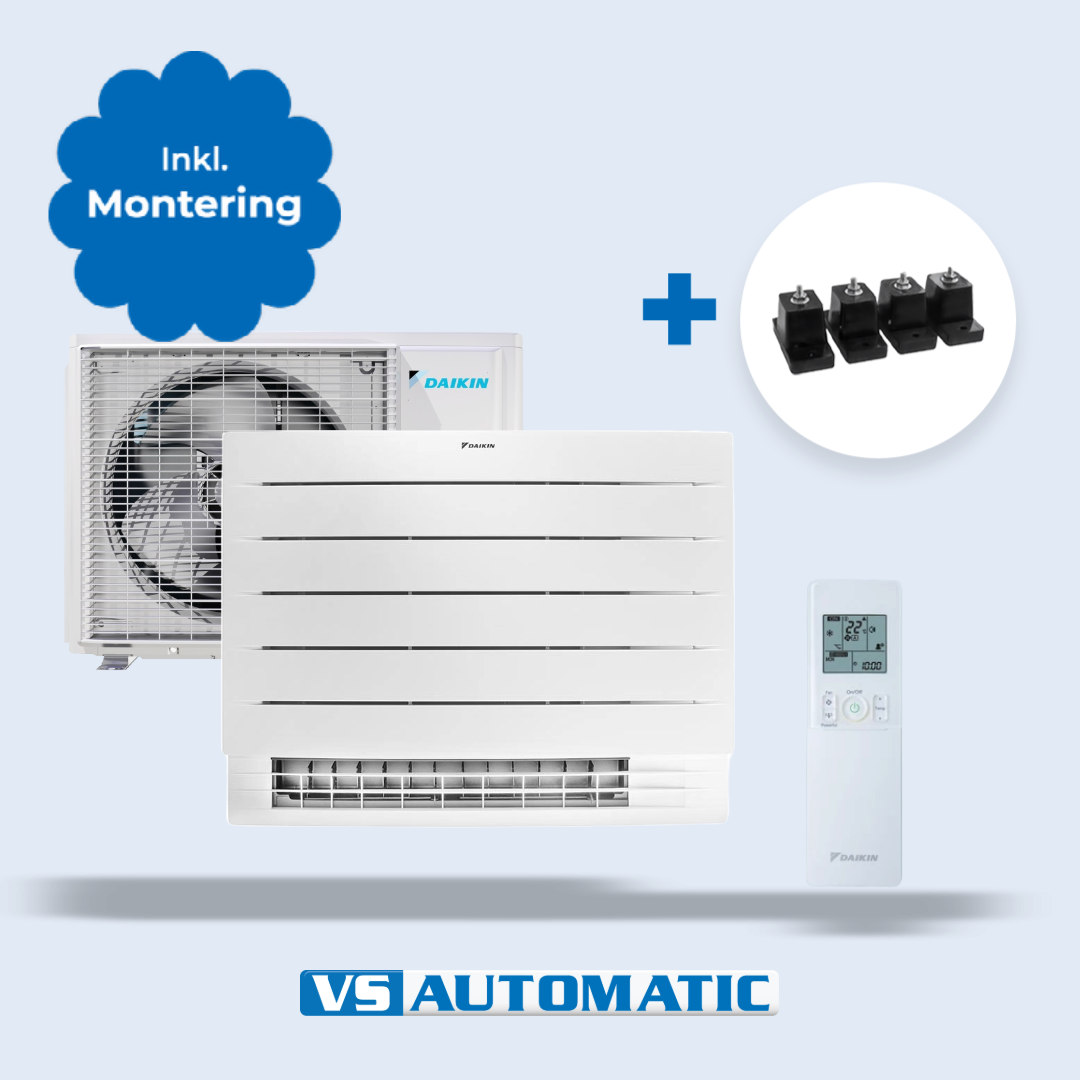 Produktbillede skabelon-18-LL varmepumpe Pakketilbud Daikin Pefera Gulvmodel