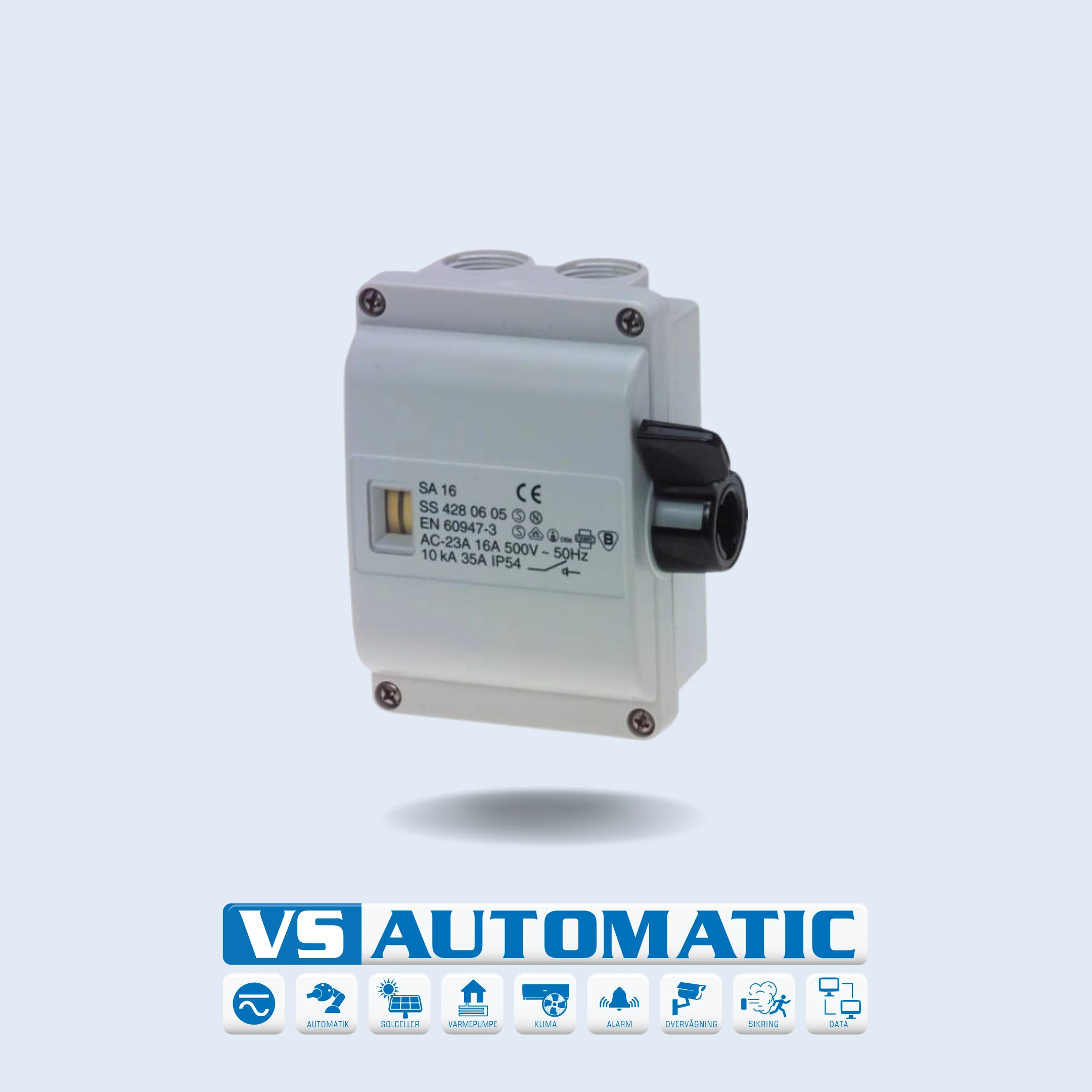 Sikkerhedsafbryder 16A 3P+N+J