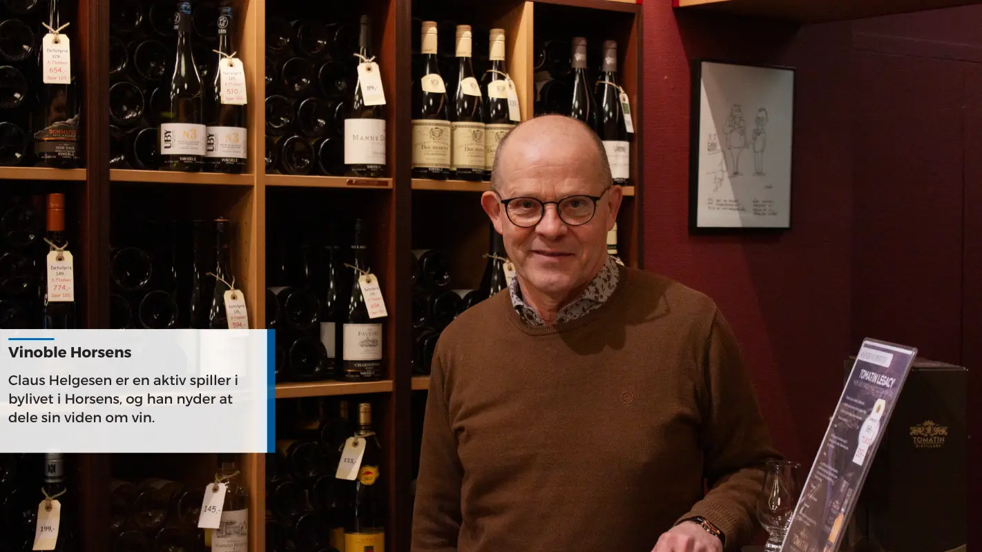 Vinoble Horsens: ”Historier skal ikke læses, de skal opleves.”