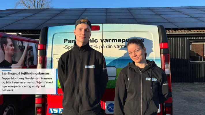 El-branchen er i trygge hænder: Elektrikerlærlinge arbejder med fejlfinding i praksis