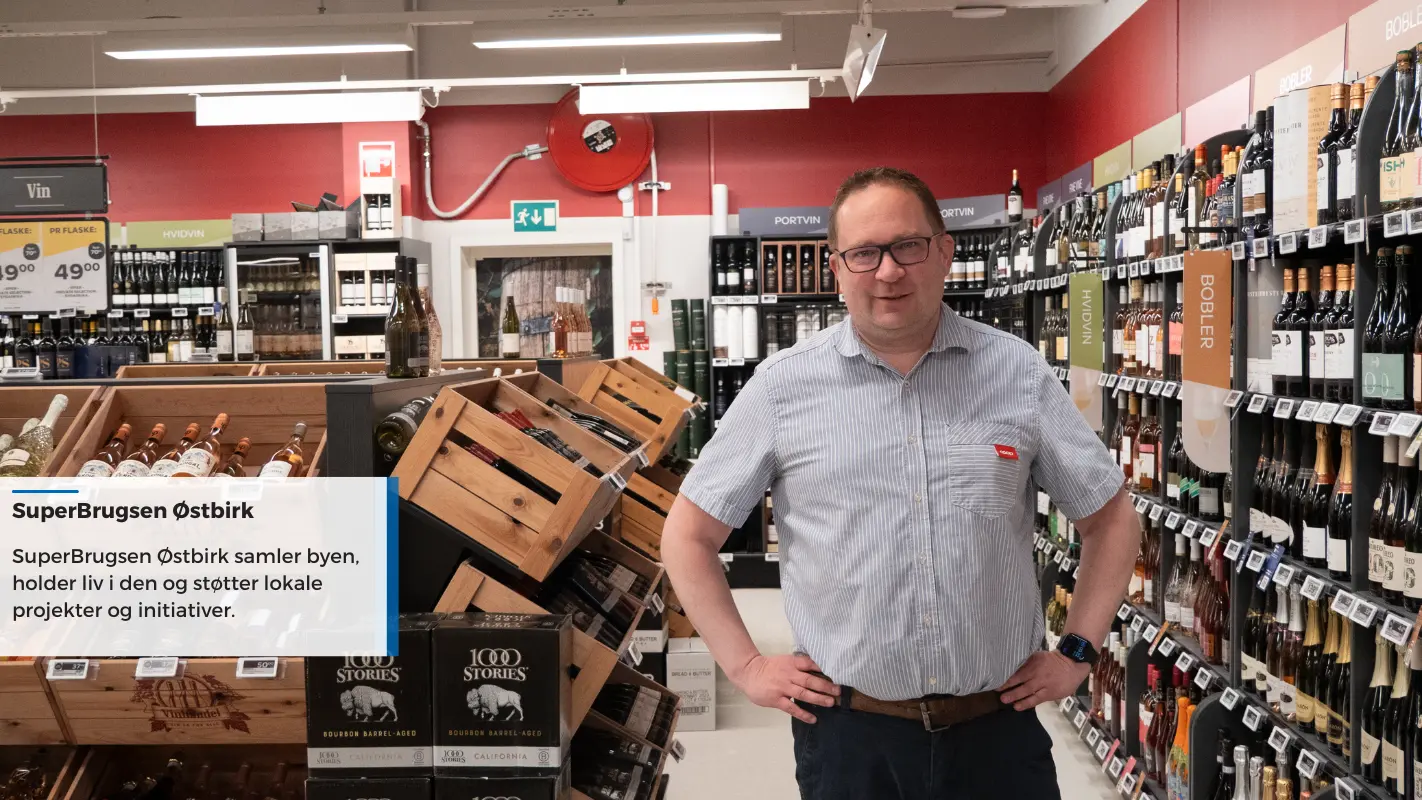 SuperBrugsen Østbirk – en dagligvarebutik med lokal omtanke