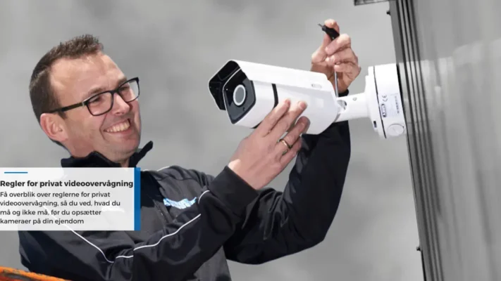 Regler for privat videoovervågning: Det skal du vide som boligejer 