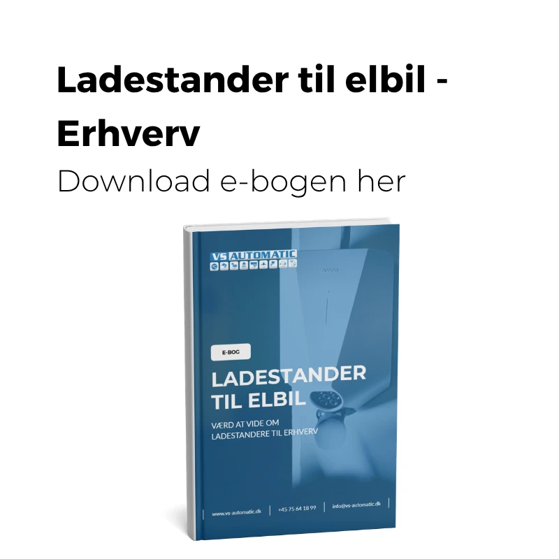 E-bog cover - Ladestander til elbil, erhverv
