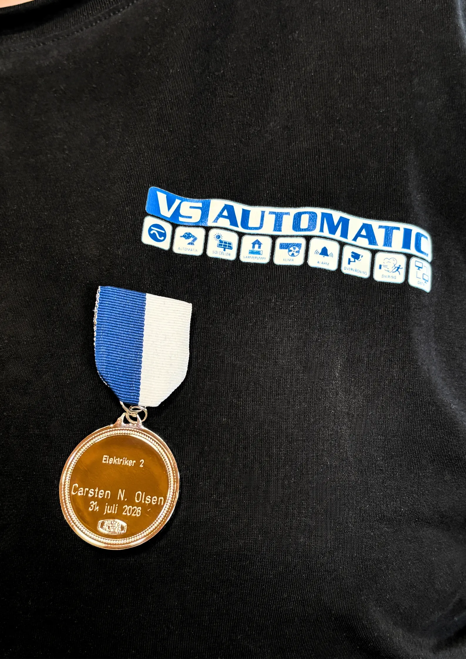 TEKNIQs hædersmedalje - Carsten Nielsen Olsen