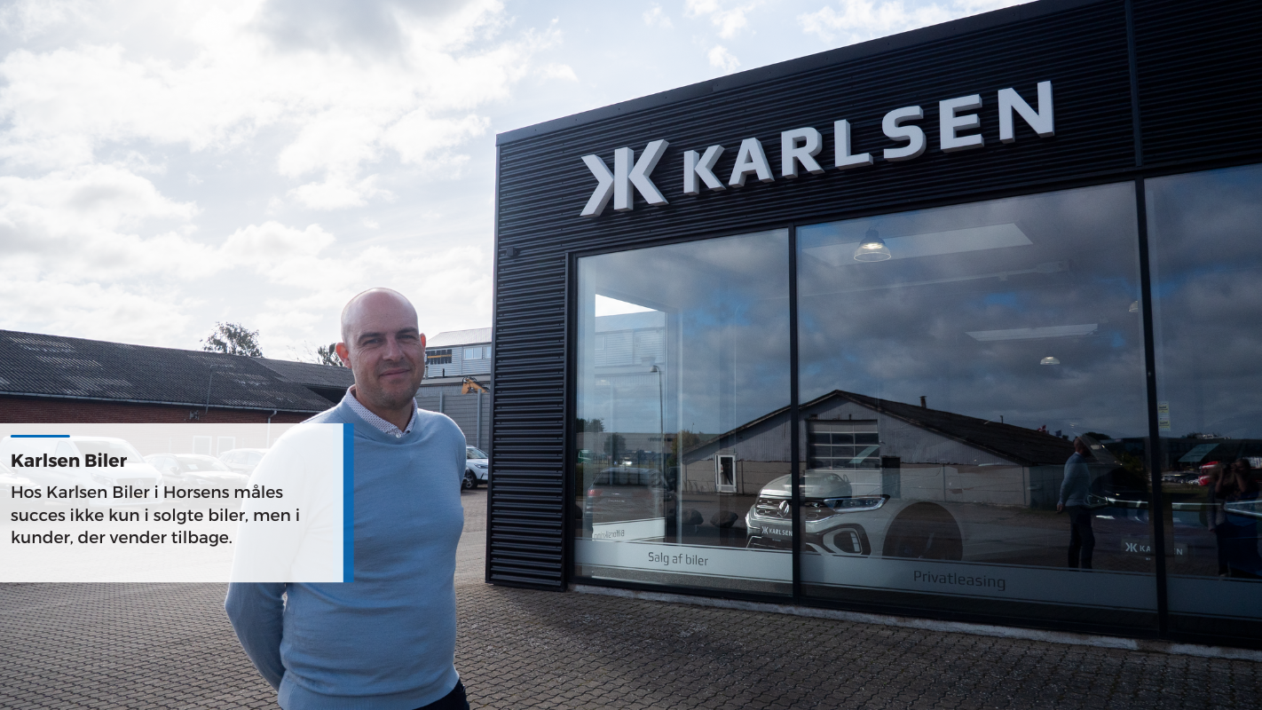 Hos Karlsen Biler kommer kunderne før bilerne